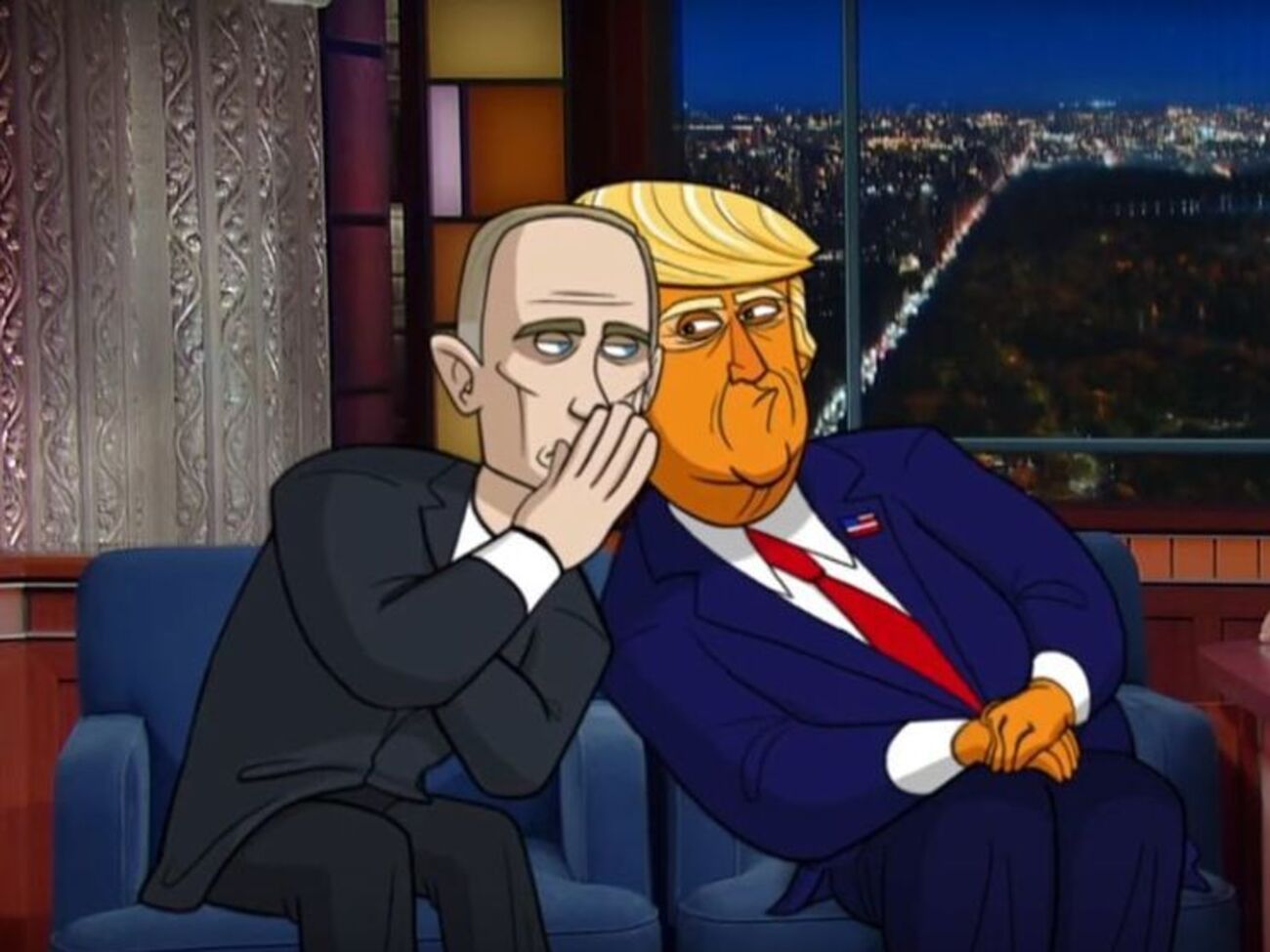 Ведущий называет обоих президентов одним именем &ndash;&nbsp;Дономир Прампин