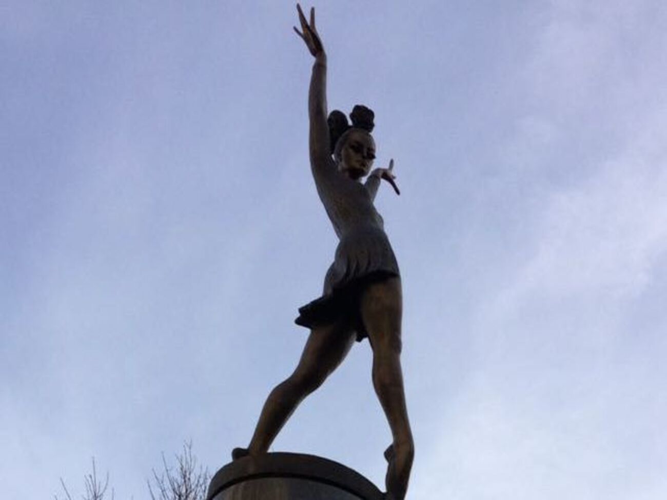 Идею создания памятника предложил муж балерины&nbsp;&ndash; композитор Родион Щедрин