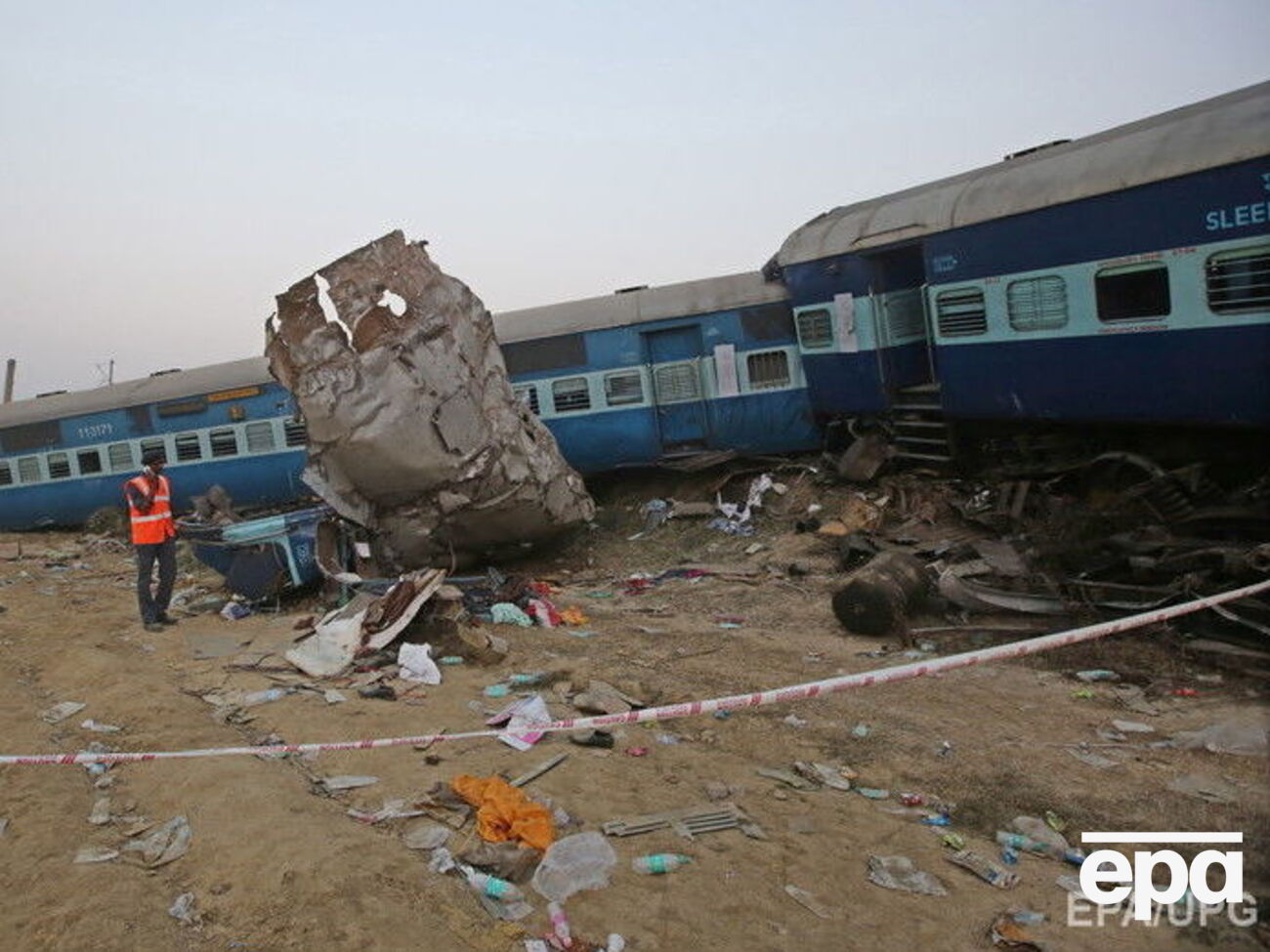 Предварительная причина аварии &ndash;&nbsp;дефект рельсы