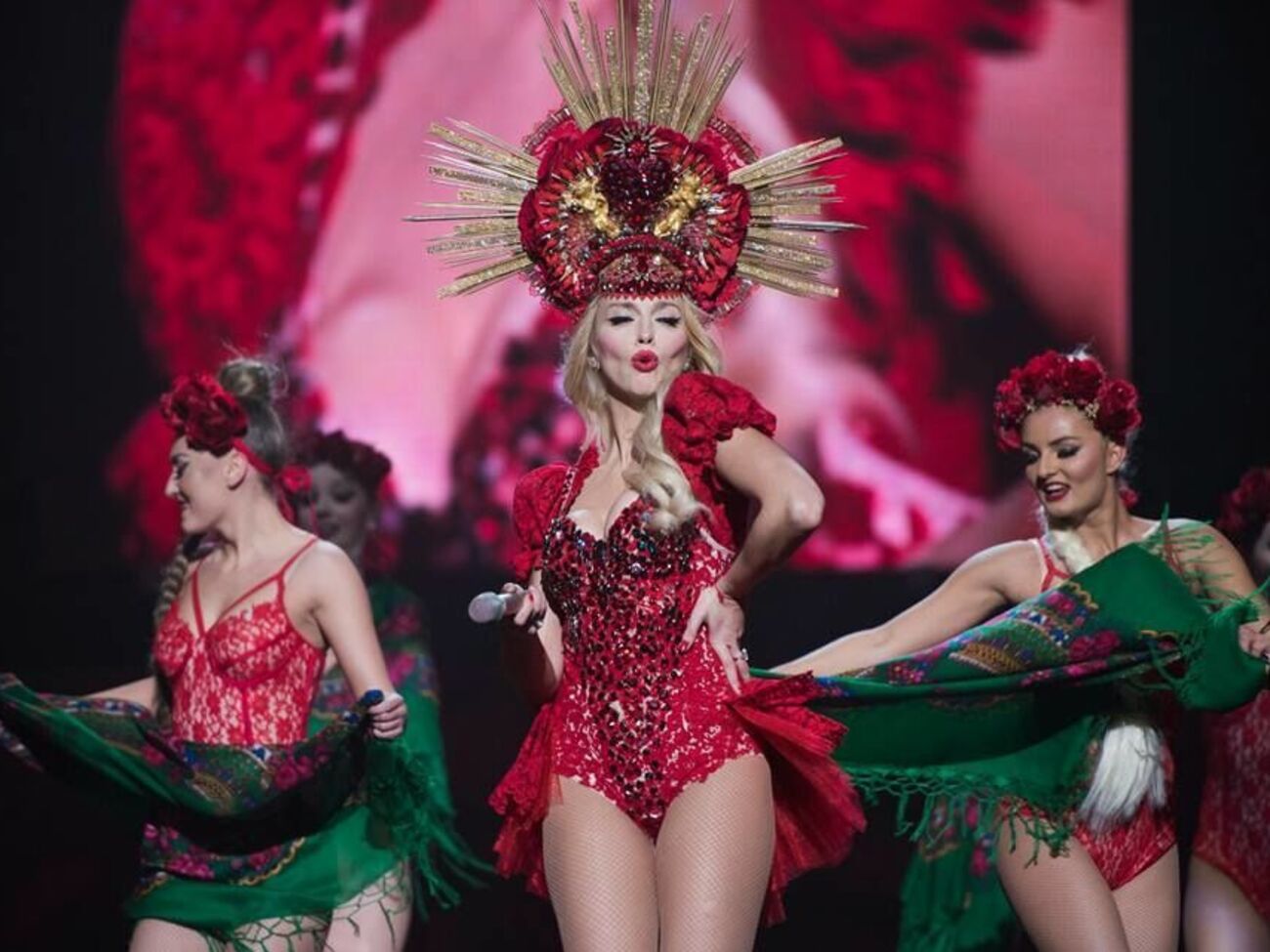 Полякова выступила в Киеве