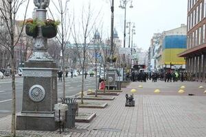 Полиция оцепила место, где производилось обезвреживание находки