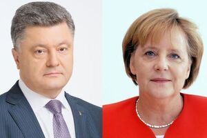 Порошенко и Меркель поговорили по телефону