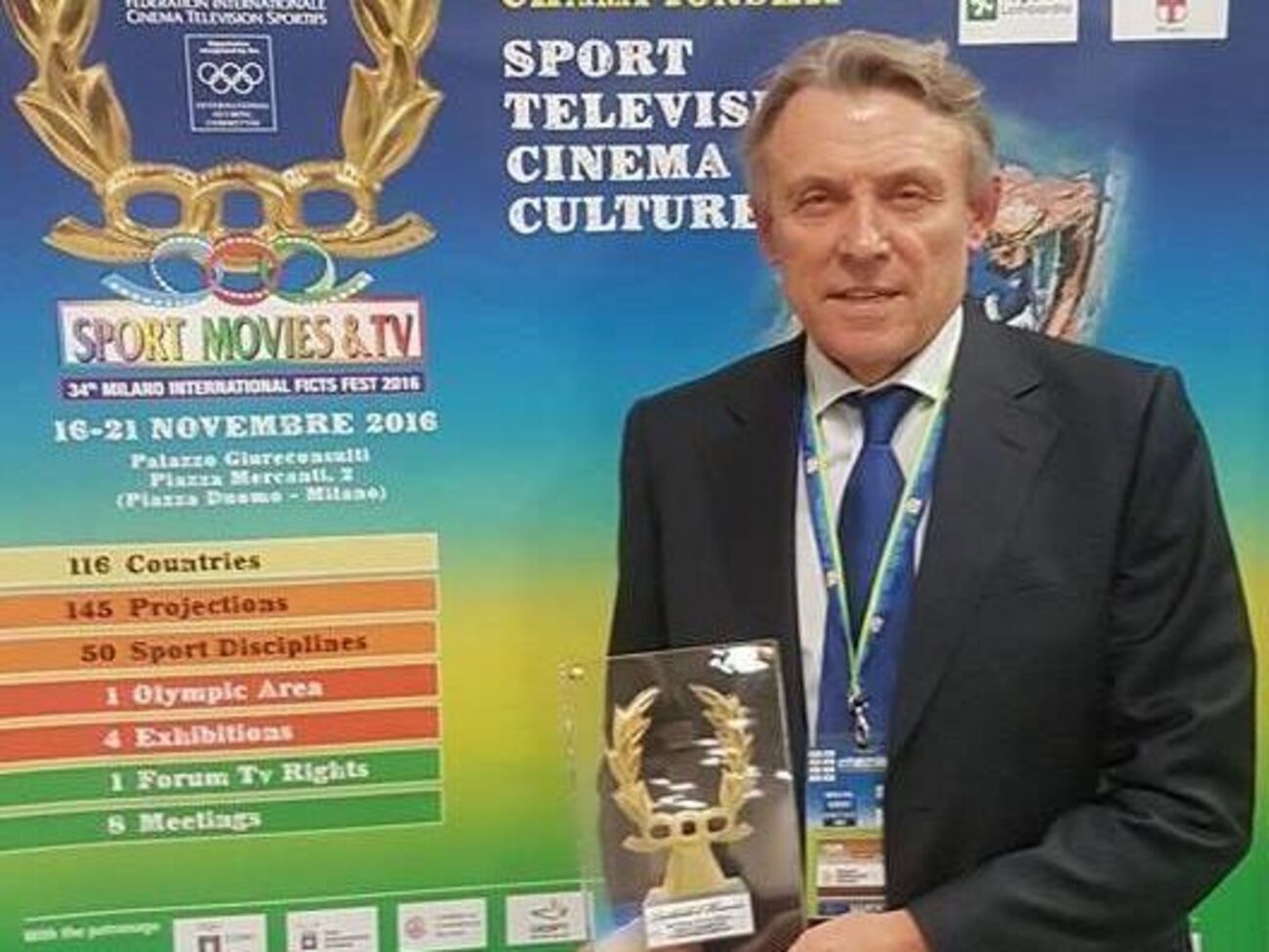 Спортивный журналист Сергей Полховский, который принимал участие в создании фильма "Лобановский навсегда"