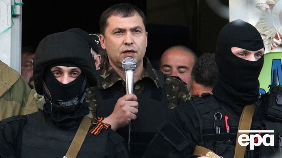 Болотов (в центре) создает новое сепаратистское движение, сообщил Тымчук