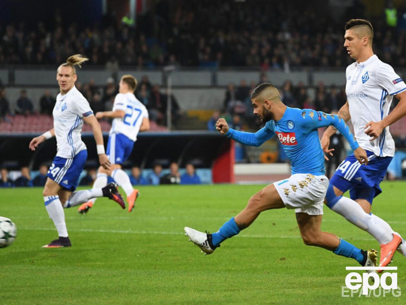 "Динамо" сыграло вничью с "Наполи"