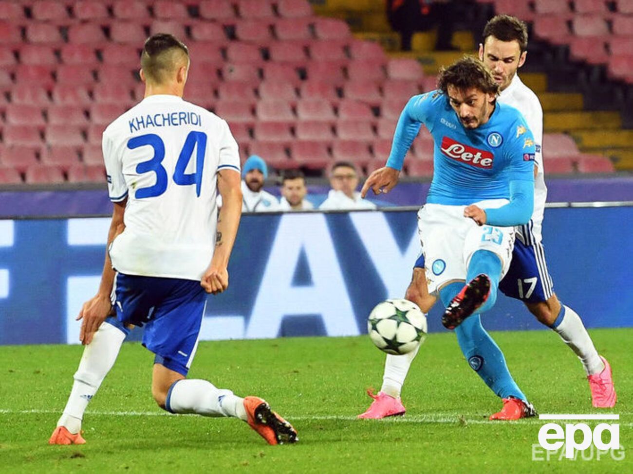 "Динамо" и "Наполи" не смогли забить друг другу
