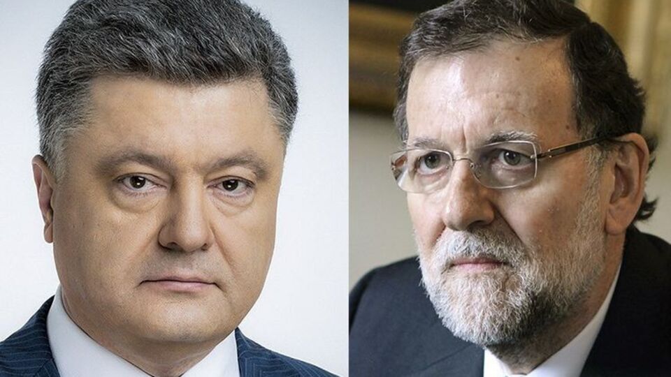 Президент Украины Петр Порошенко поздравил Мариано Рахоя с избранием на должность главы правительства Испании