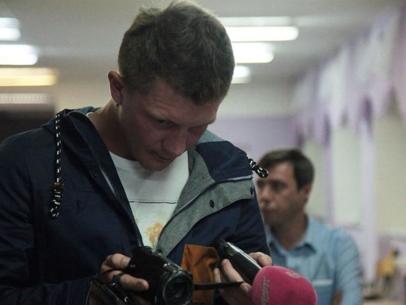 Один из задержанных, Сергей Ерженков