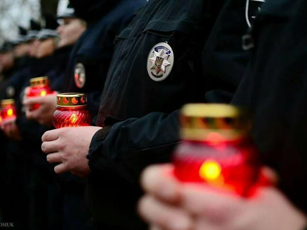 Патрульная полиция Украины почтила память жертв Голодомора