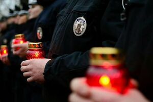 Патрульная полиция Украины почтила память жертв Голодомора