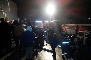 Во Львове горел ночной клуб "MI100"