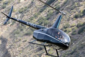 В Крыму потерпел крушение вертолет Robinson