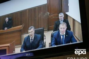 В Святошинском суде продолжается допрос Януковича