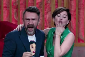 Шнуров исполнил роль телеведущего