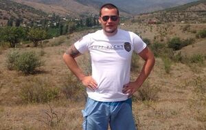 Террорист Алексей Мильчаков в оккупированном Крыму