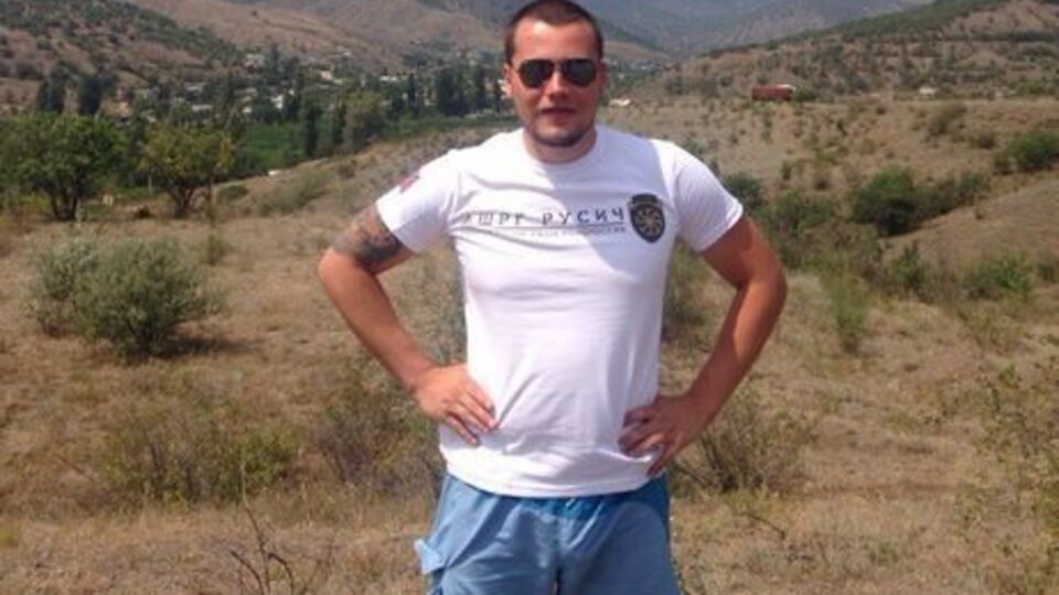 Террорист Алексей Мильчаков в оккупированном Крыму