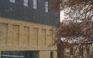 Фасад здания открыли для всеобщего обозрения