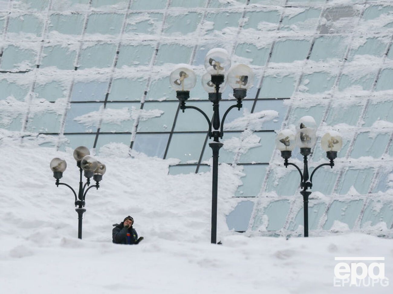 В Киеве обещают усиление снегопада