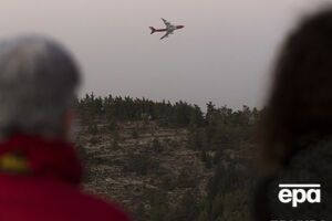 Украинские спасатели принимали участие в тушении пожаров