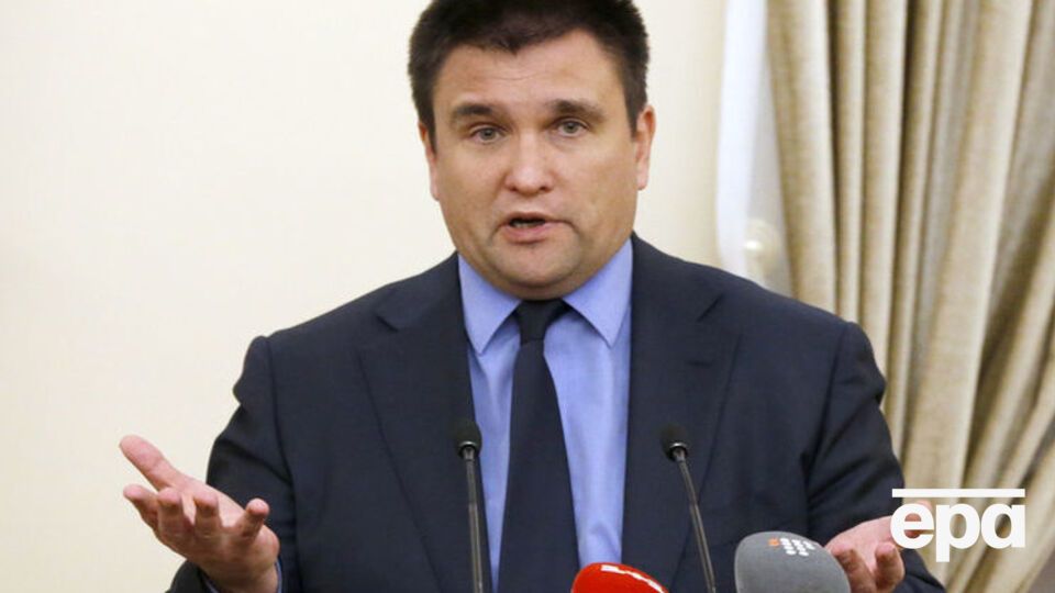 Климкин провел брифинг по результатам переговоров в Минске