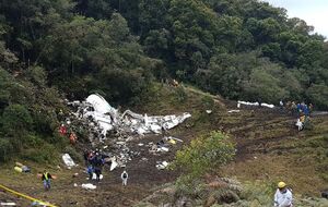 Самолет потерпел крушение ночью 29 ноября