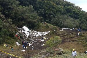 Самолет потерпел крушение ночью 29 ноября