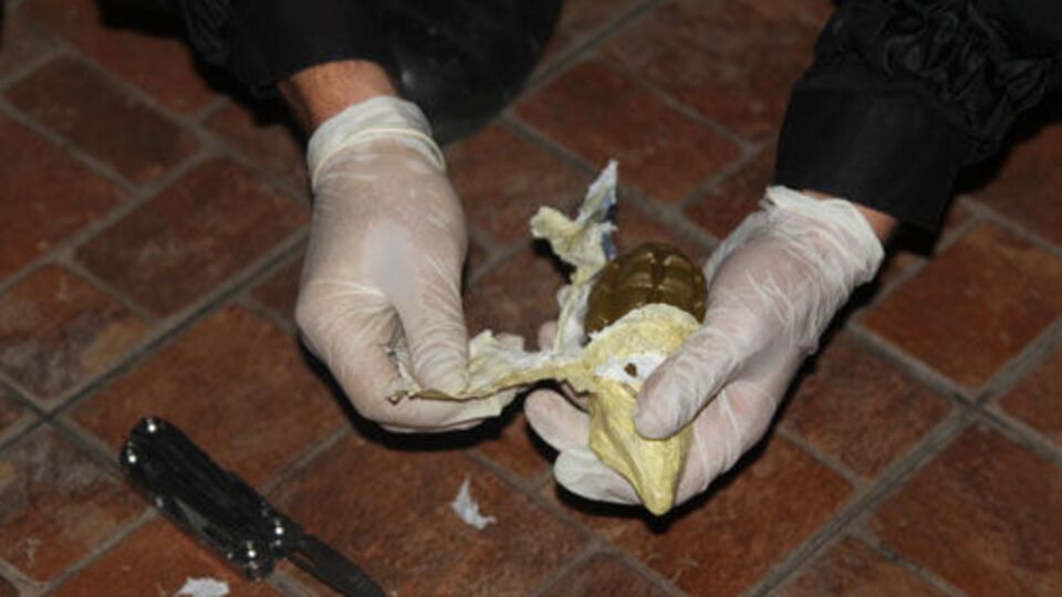 В рюкзаке посетителя кафе нашли гранату Ф-1