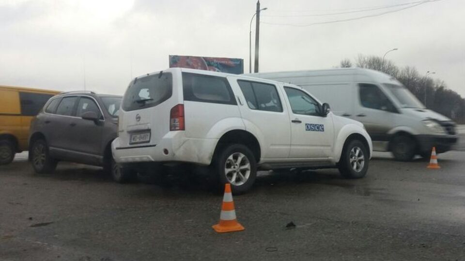 Авария произошла сегодня в Харькове