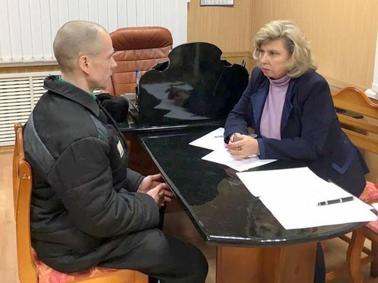 Москалькова:&nbsp;Дадин мне сообщил, что к нему применялись "меры принуждения в виде наручников"&nbsp;и насилие