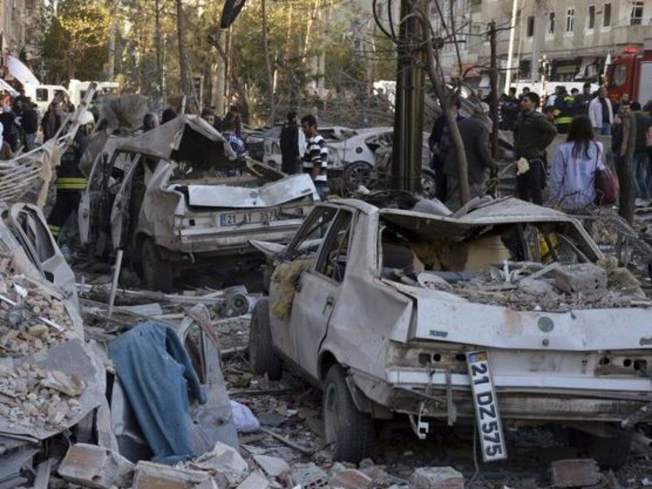 Взрыв произошел сегодня утром