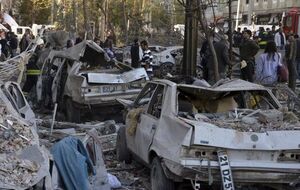 Взрыв произошел сегодня утром