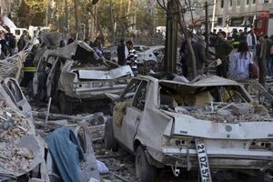 Взрыв произошел сегодня утром