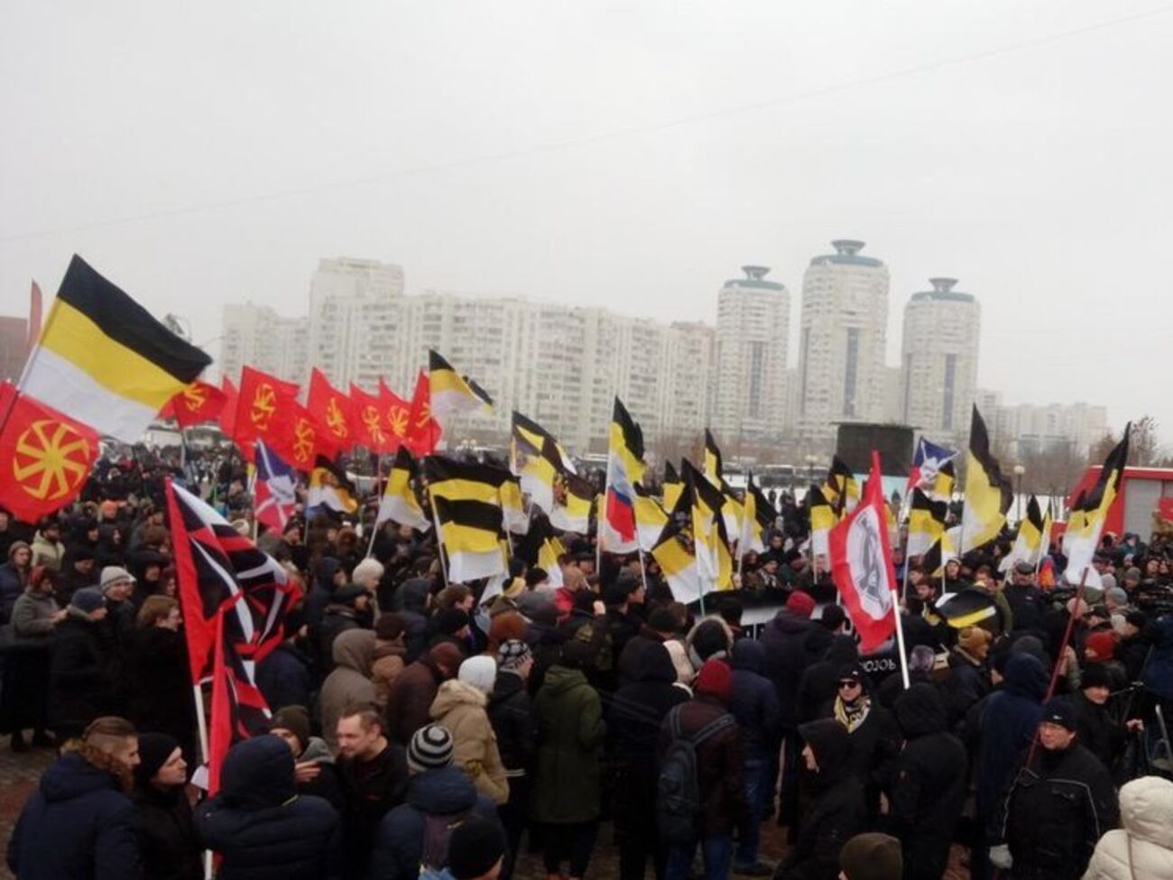 В нескольких городах РФ прошел "Русский марш"