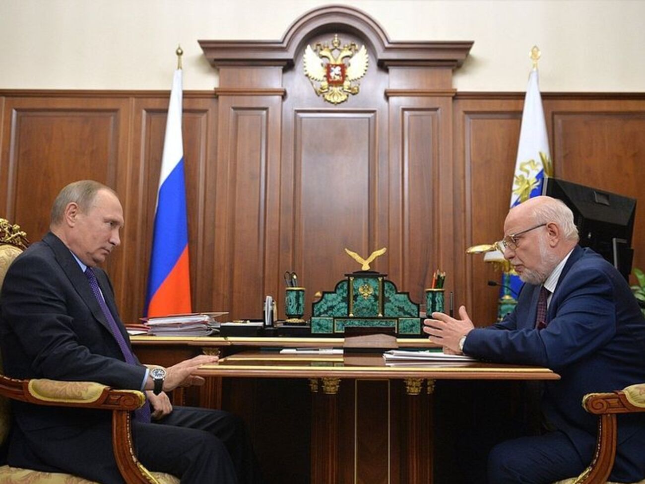 Встреча Путина и Федотова состоялась 3 ноября в Кремле