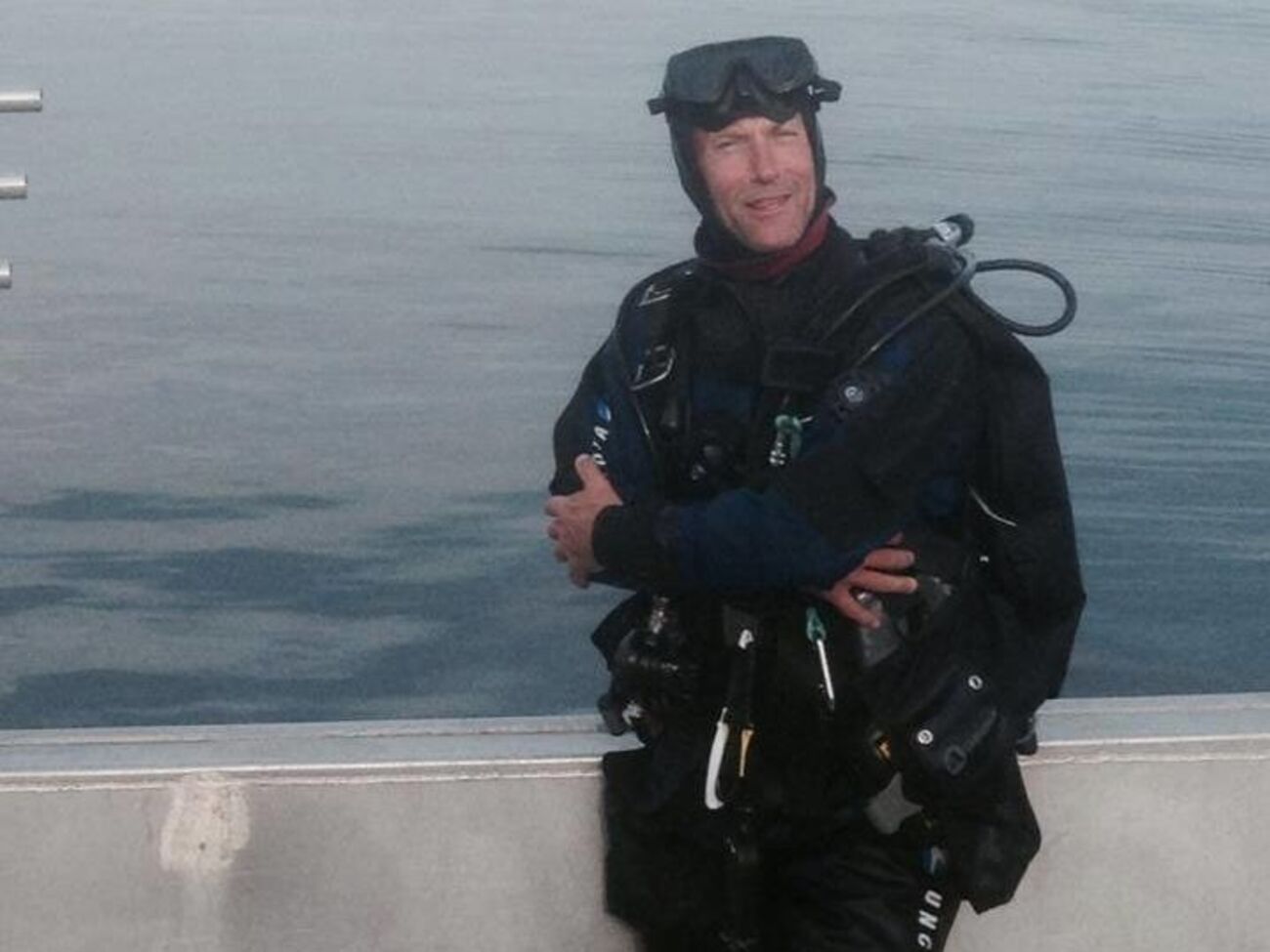 Дайвер Смиричински вначале думал, что наткнулся на НЛО