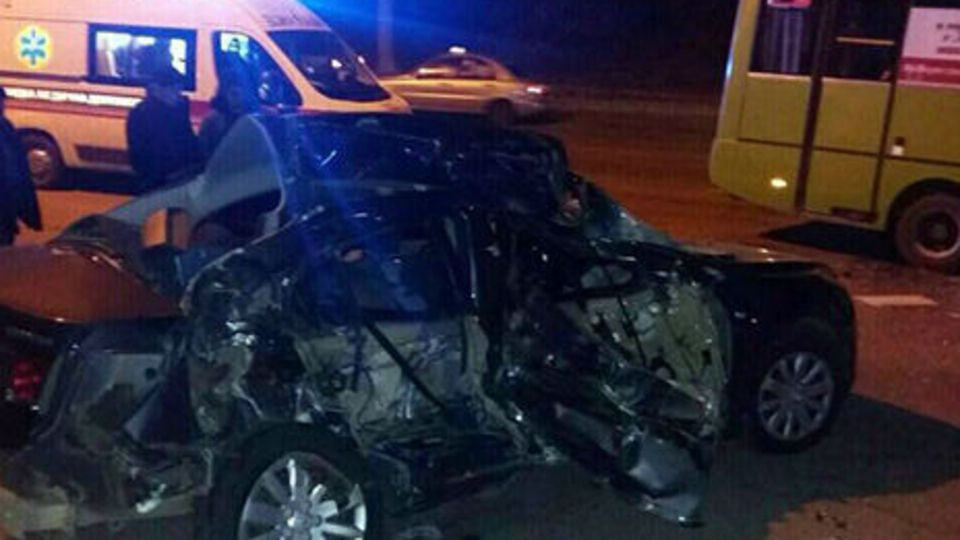 Chevrolet после аварии