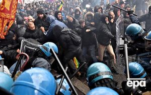 В Италии антиправительственная демонстрация переросла в столкновения