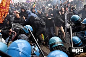 В Италии антиправительственная демонстрация переросла в столкновения