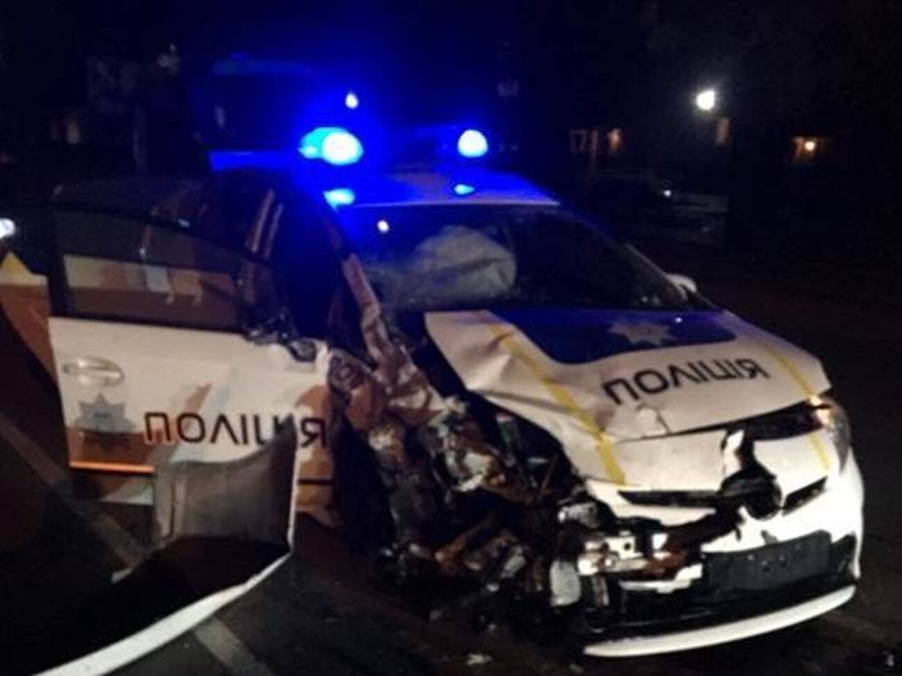 В Хмельницком произошло смертельное ДТП с участием патрульного авто