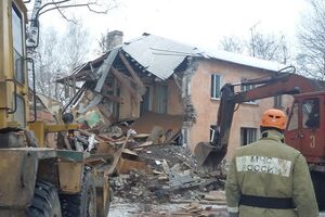 Сегодня утром в двухэтажном доме в Иваново произошел взрыв бытового газа