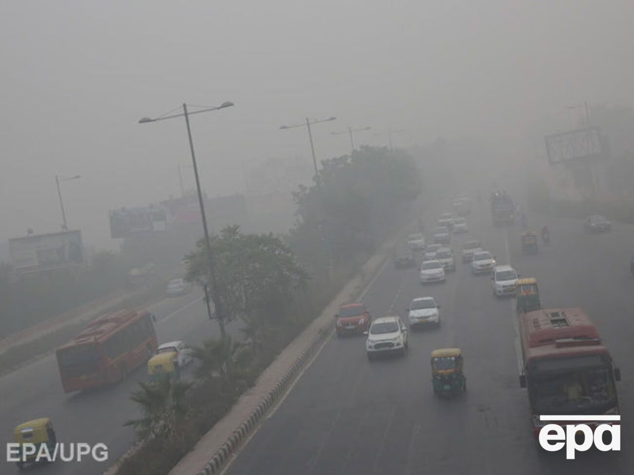 Смог в Дели