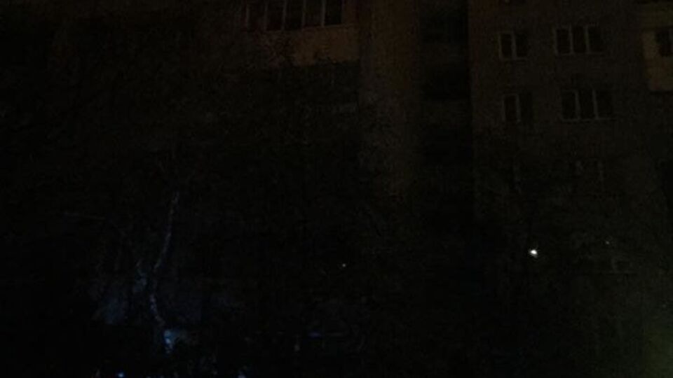 Дом полностью обесточен