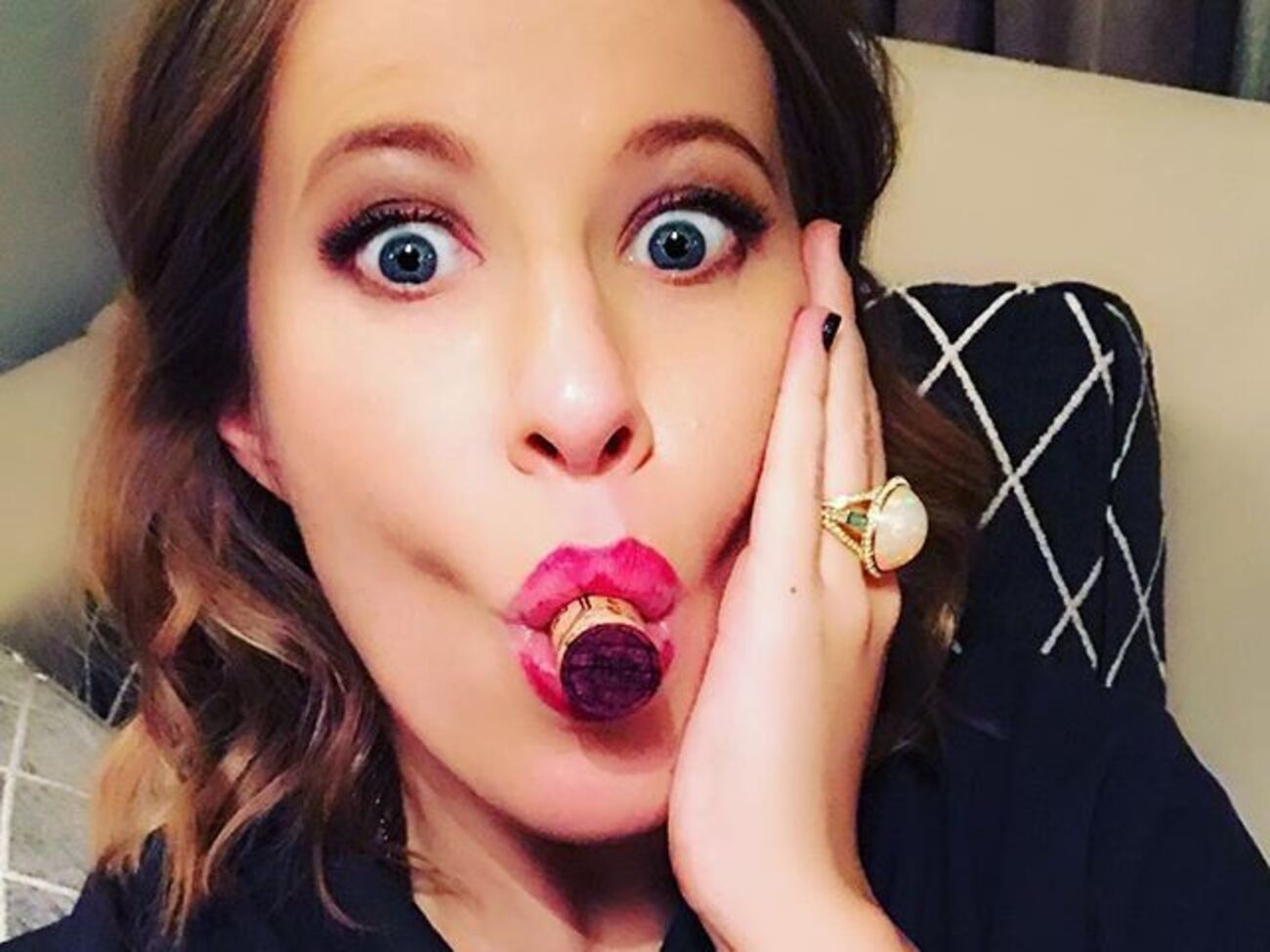 Собчак праздновала день рождения в семейном кругу