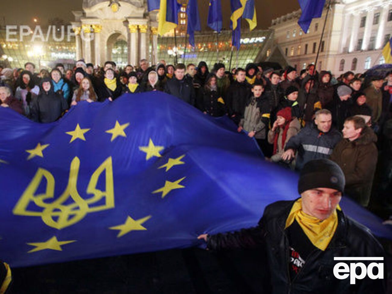 46% украинцев за вступление в Европейский союз
