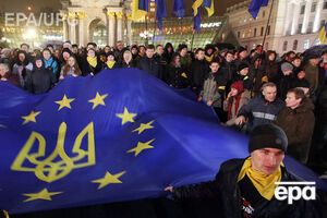 46% украинцев за вступление в Европейский союз