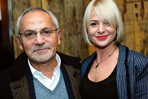 Шустер пришел на вечеринку своей жены Алены Ореховой