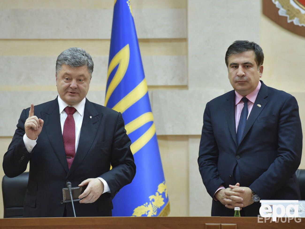 Саакашвили: Я украинец практически с тем же стажем, что и Порошенко