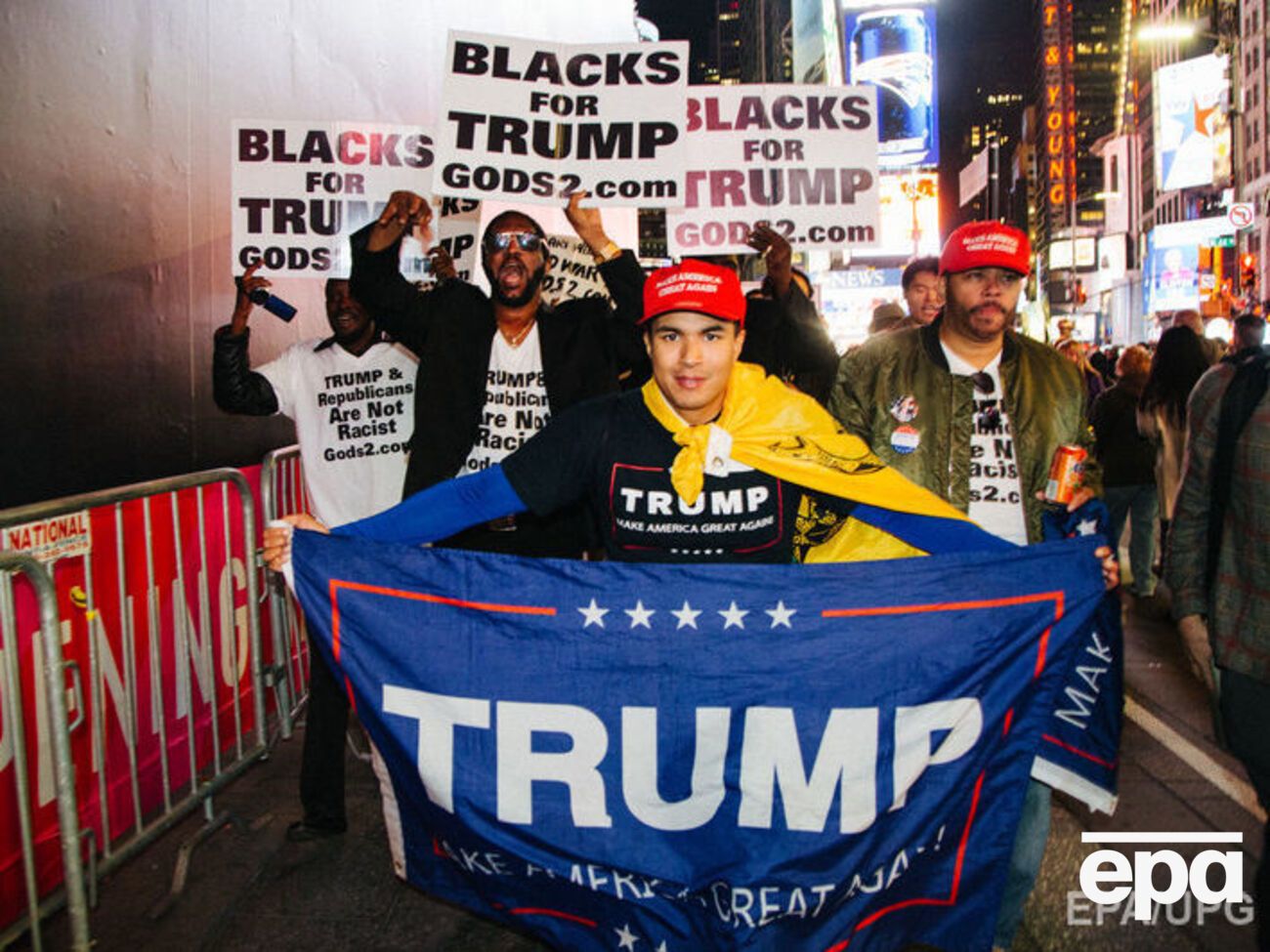 Трамп лидирует на выборах президента США