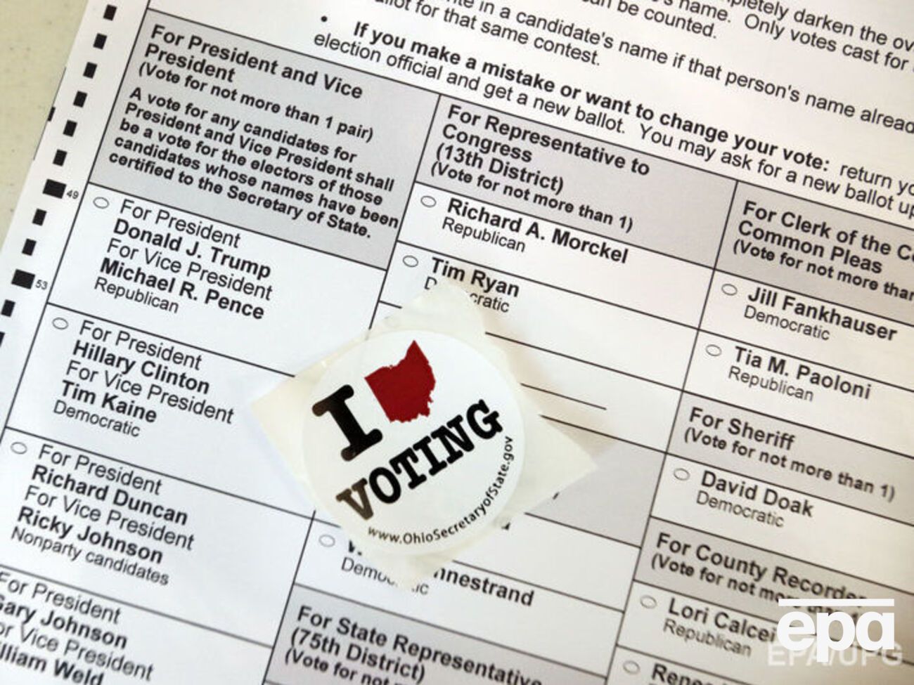 Трамп побеждает на выборах президента США