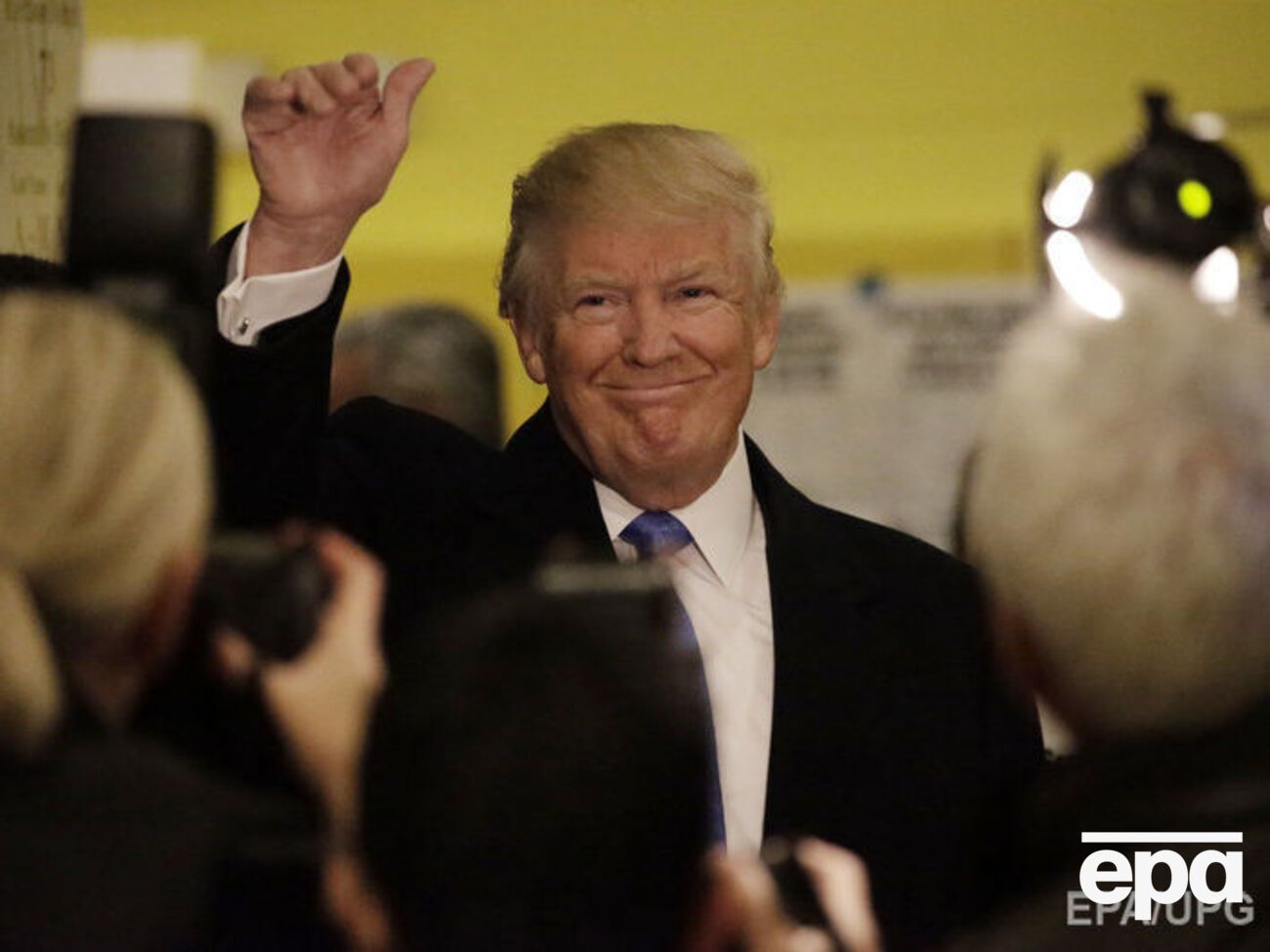 Трамп поблагодарил Клинтон
